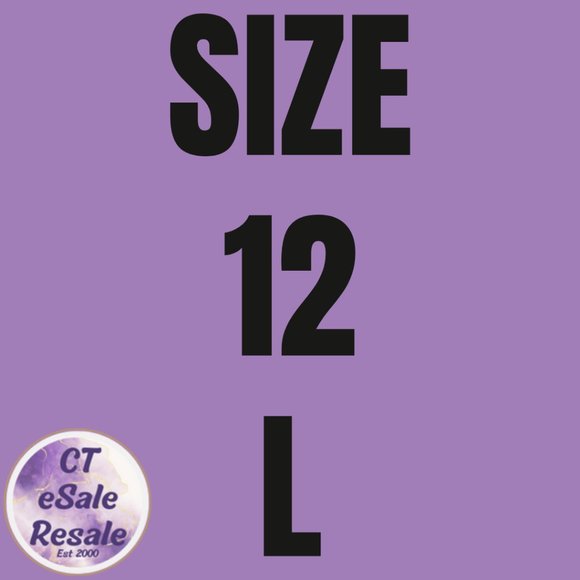 SIZE 12 (L) NOTIFICATION LISTING - Picture 1 of 3